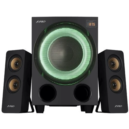 Акустическая система F&D F770X 2.1 Black: Выходная мощность колонок 60 Вт (2x30 Вт)