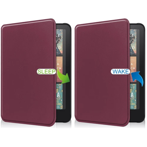 Аксесуар до електронної книги ArmorStandart Leather Case Wine Red для Amazon Kindle Paperwhite 12th Gen 2024 / Kindle Colorsoft (ARM81964)