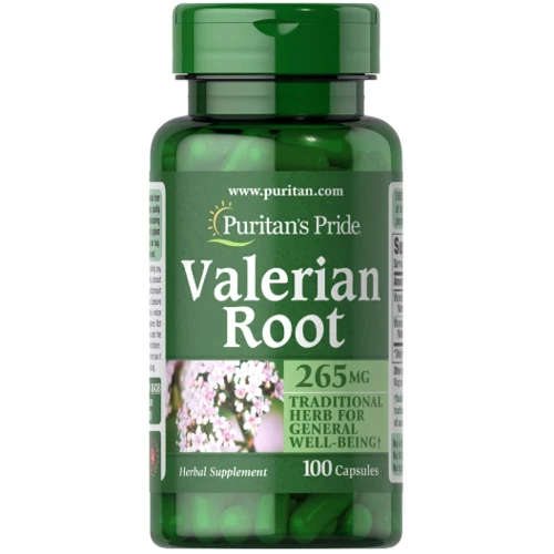 Puritans Pride Valerian Root Валериана лекарственная 265 мг 100 капсул