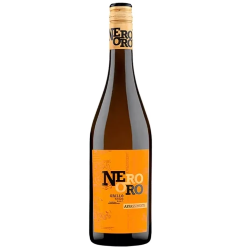Вино Nero Oro Grillo Sicilia DOC белое сухое 13.5% 0.75 л (WHS8034115195650)