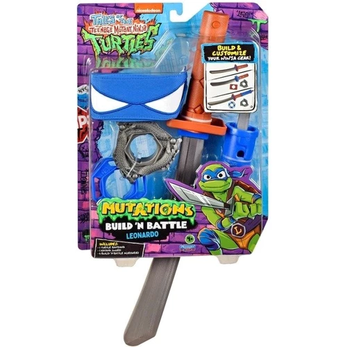 Набор игрушечного оружия TMNT Черепашки-Ниндзя MOVIE III W2 Меч-катана Лео двойной удар (84251): Рекомендуемый возраст от 4 лет