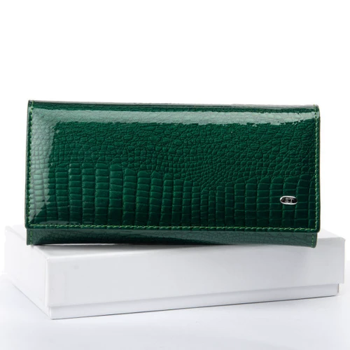 Жіночий гаманець Sergio Torretti зелений (31335 dark-green)