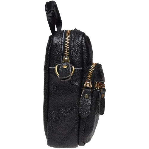 Чоловіча сумка через плече Keizer чорна (K108-black): Тип Сумки