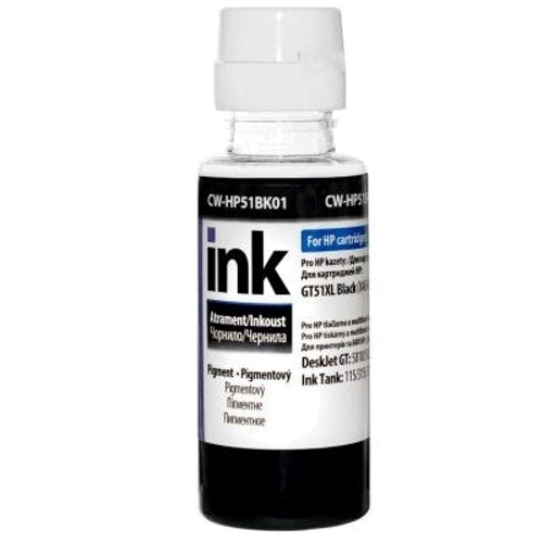Чорнило ColorWay HP Ink Tank 115/315/415 100мол Black Pigm. (CW-HP51BK01): Колір Black