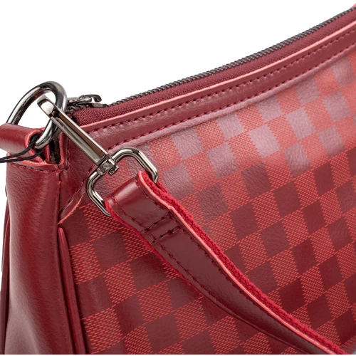Женская сумка через плечо Valiria Fashion красная (ODA8207-7): Застежка Молния