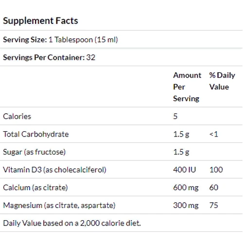 Bluebonnet Nutrition, Liquid Calcium, Magnesium Citrate Plus Vitamin D3, Natural Raspberry Flavor, 16 fl oz (472 ml) (694): Форма выпуска Жидкость