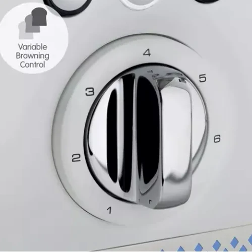 Тостер Morphy Richards Illumination 248021 White: Мощность 1800 Вт