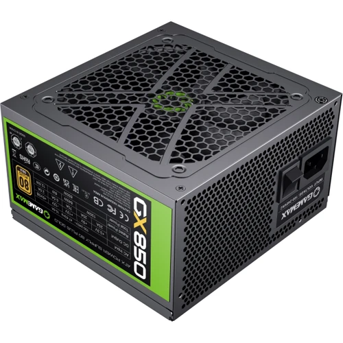 Блок живлення GameMax GX-850: Вентилятор задньої стінки немає