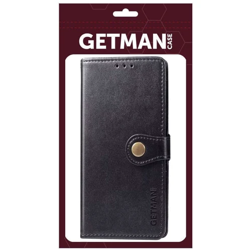 Чехол для телефонов Mobile Case GETMAN Gallant Black for Samsung S926 Galaxy S24 Plus: Материал искусcтвенная кожа и термополиуретан