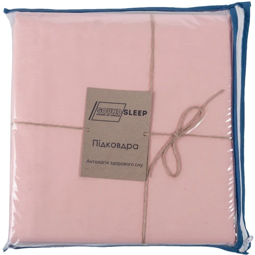 Підодіяльник SoundSleep Ran-153Pink рожевий 160х220 см (92932289): Матеріал ранфорс