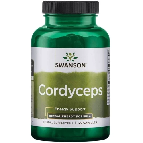 Swanson Cordyceps 600 mg Кордицепс 120 капсул