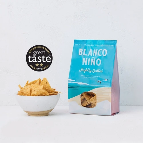 Снеки Blanco Niño кукурузные слабо подсоленные 170 г (5391528040216): Вес нетто 170 г
