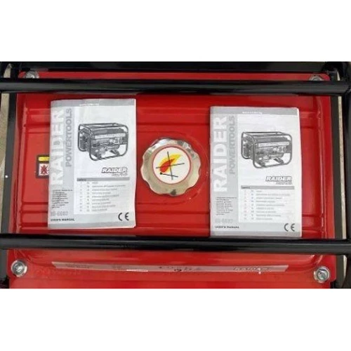 Бензиновый генератор Raider RD-GG 02, 2 кВт: Тип электростанции бензиновый