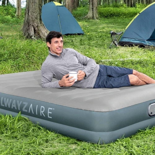 Надувний матрац Bestway AlwayzAire Fortech Queen Airbed з Втроенная акумуляторним насосом 152х203х36 см (69078): Кількість місць 2