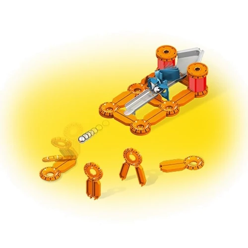 Магнитный конструктор Geomag Mechanics Challenge 95 деталей (PF.530.771.00): Рекомендуемый возраст от 7 лет