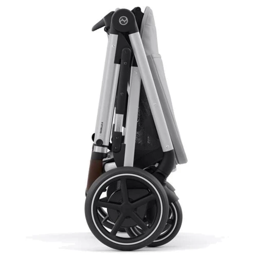 Прогулочная коляска Cybex eGazelle S SLV Stone Grey с электродвигателем и функцией укачивания (524000523) фото 7