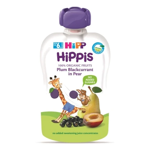 Пюре HIPP Груша-Сліва-Смородина, 100гр (9062300133780)