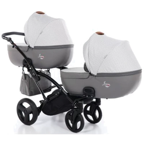 Универсальная коляска Junama для двойни паровозик Madena Duo Slim 02 (JM-DUOs-02): Пол ребенка Унисекс