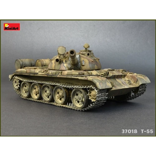 Сборная модель MiniArt Советский средний танк Т-55 образца 1963 г. с интерьером (MA37018) фото 13