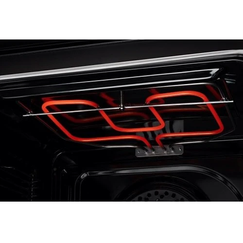 Духова шафа електрична GRANADO GEO 62-1300 inox black: Кількість режимів нагріву 6