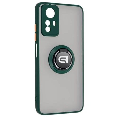 Чохол для телефона ArmorStandart Frosted Matte Ring Dark Green для Xiaomi Redmi Note 12s 4G (ARM68899)