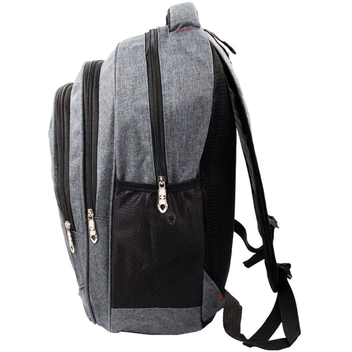 Мужской рюкзак Valiria Fashion серый (3DETBU12313-9): Фактура Матовая, Тканая
