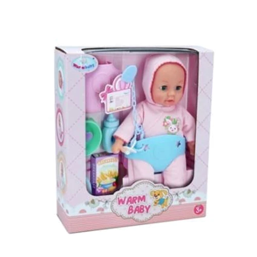 Пупс Warm Baby WZJ027E мягкотелый с аксессуарами