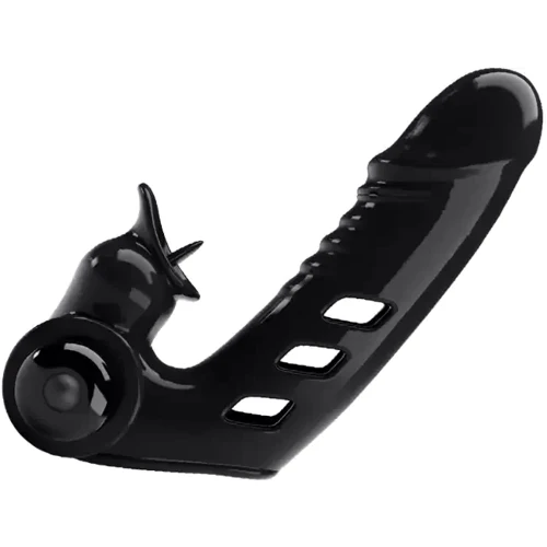 Клиторальный стимулятор на палец Pretty Love - Corbin Finger Black, BI-014859