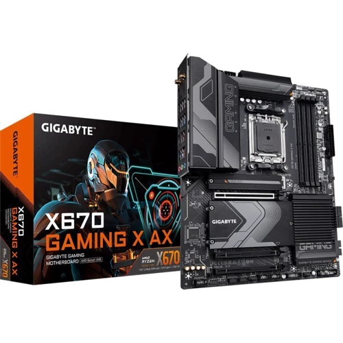 GIGABYTE X670 GAMING X AX: Дополнительно Поддержка UEFI, Поддержка RAID, Адаптер Wi-Fi