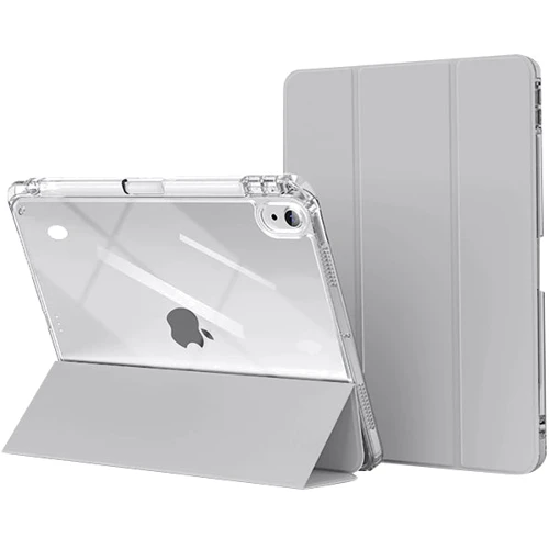 Аксессуар для iPad Comma Joy PU Case with Pen Holder Grey for iPad 10.9 (2022 / 2024) / iPad 11 2025