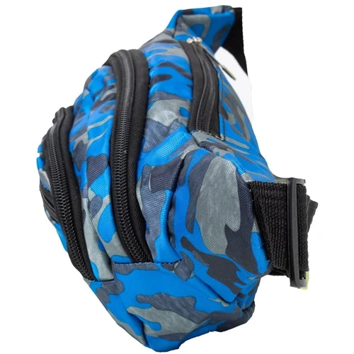 Мужская поясная сумка Valiria Fashion синяя (4DETBP3351-5): Пол Мужской