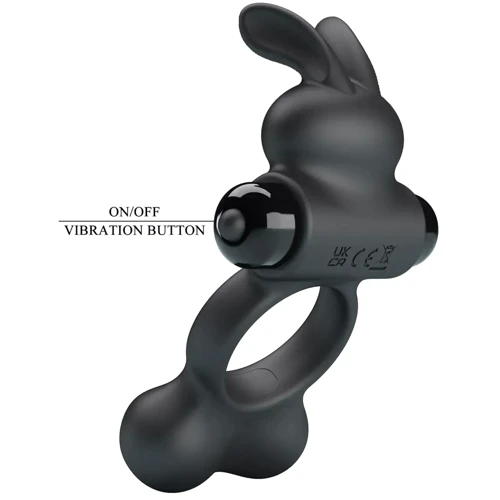 Эрекционное виброкольцо LYBAILE Pretty Love - YUSUF Vibrate Penis Ring (BI-210346)