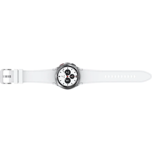 Смарт-часы Samsung Galaxy Watch 4 Classic 42mm LTE Silver (SM-R885FZSA): Фитнес-функции Секундомер, GPS-модуль, Шагомер, Подсчет калорий, Пульсоксиметр, Пульсометр, Скорость движения, Умный будильник