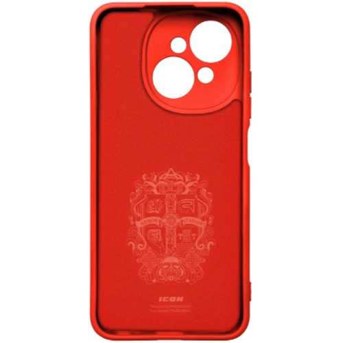 Чохол для телефона ArmorStandart ICON Case Camera cover Red для Tecno Spark Go 1 (KL4) (ARM81217): Колір красный