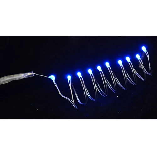 Електрогірлянди Yes! Fun LED-нить, 10 ламп, блакитна, 0,55 м