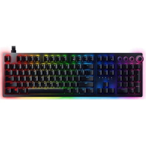 Клавиатура Razer Huntsman V2 Optical Switch RU USB (RZ03-03610800-R3R1): Подключение проводное