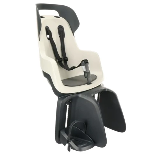 Детское велокресло Bobike Maxi GO Carrier Vanilla cup cake: Цвет белый