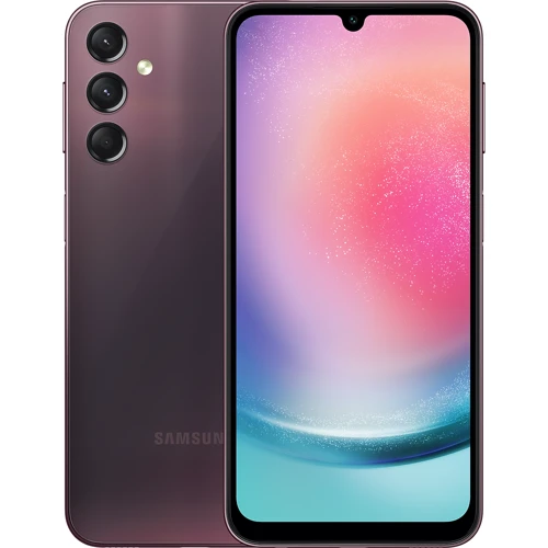Смартфон Samsung Galaxy A24 6/128Gb Dark Red A245F