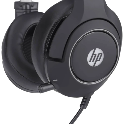 Наушники HP DHE-8003 Gaming Black: Тип крепления оголовные