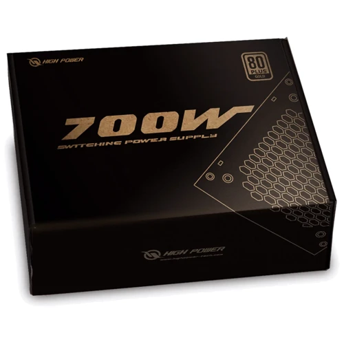 Блок питания HighPower 700W 80+ GOLD (HP1-J700GD-F12S): Мощность, Ватт 700