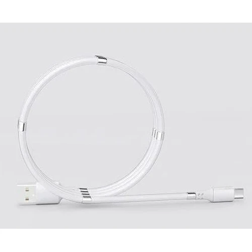 Кабель SuperCalla USB Cable to USB-C magnetic White 0.9m