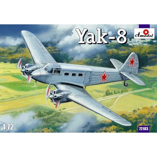 Модель Amodel Советский пассажирский самолет Як-8 (AMO72183)