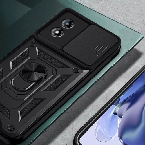 Чохол для телефона BeCover Military Black для Motorola Moto E14 (713052): Тип накладка на заднюю часть