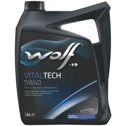 Моторне масло WOLF VITALTECH 5W40 4L