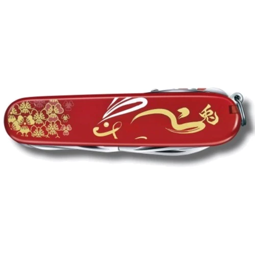 Мультитул Victorinox Huntsman Year of the Rabbit 91мм/16 функций/красный Lim.Ed. 6000 (1.3714.E12): Тип Карманный