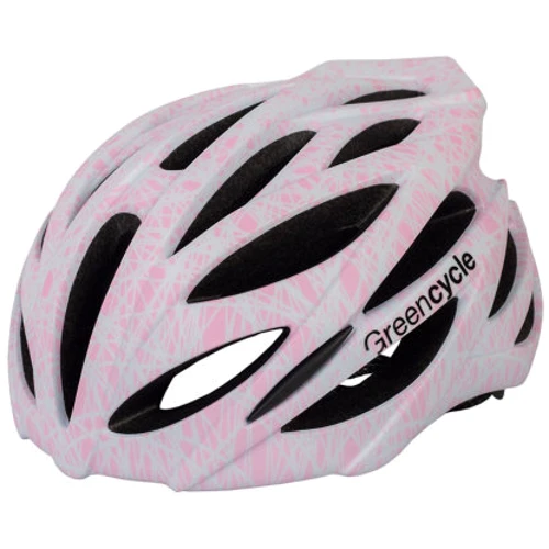 Шлем Green Cycle Alleycat размер 54-58см серо-розовый (HEL-03-82)