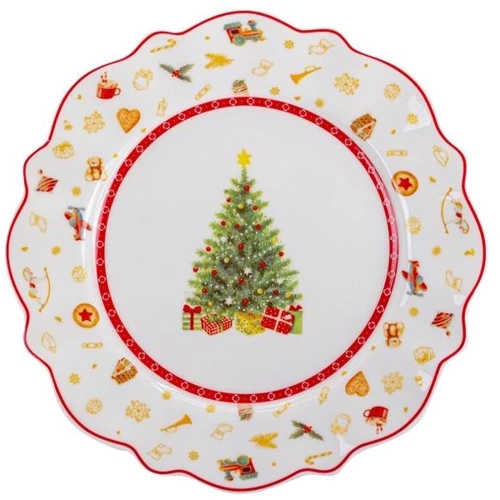 Тарілка Lefard десертна Christmas Delight 21см (985-118)