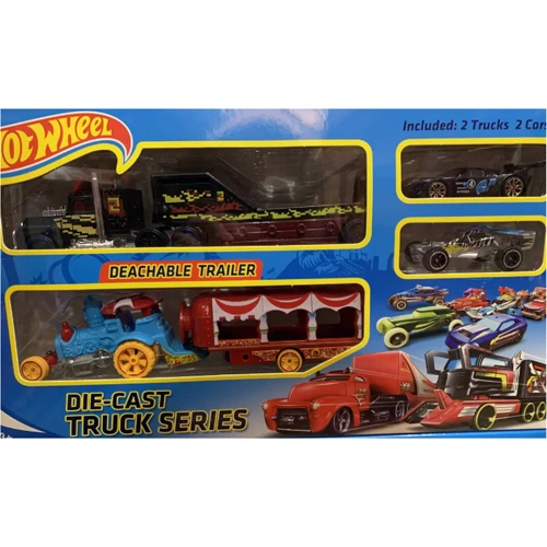 Трейлер Hot Wheels c машинками (T900-2C): Производитель Hot Wheels