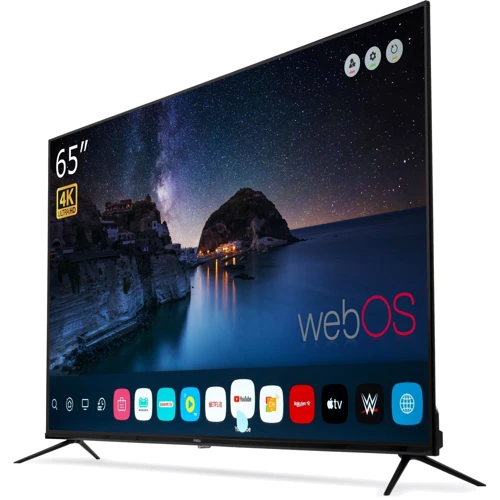 Телевізор Vinga S65UHD25BWEB: Оснащення Встроенный медиаплеер, Smart TV