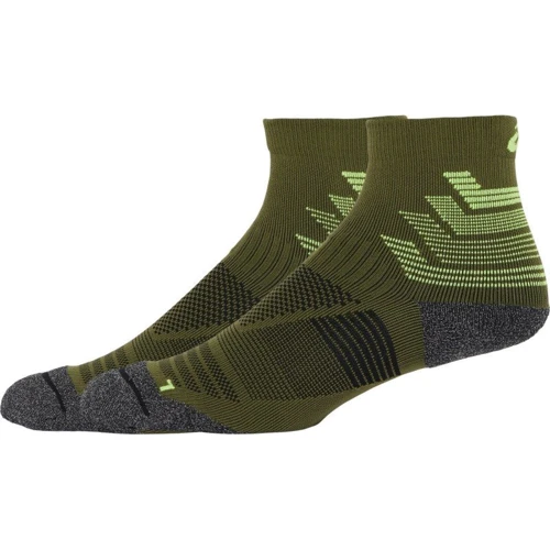 Шкарпетки Asics Racing Run Quarter Sock 29-31 (43-46) зелені (3013A865-300) фото 5